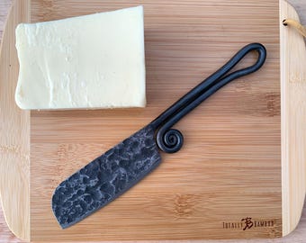 Hand-forged Cheese Knife