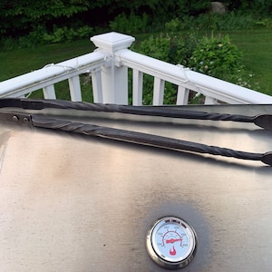 Hand-forged Heavy Duty Grill Tongs