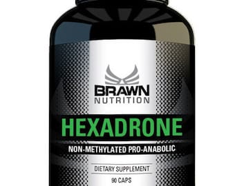 Brawn Nutrition– Hexadrone 90capsule 25mg (Italie)- Qualité Supérieure