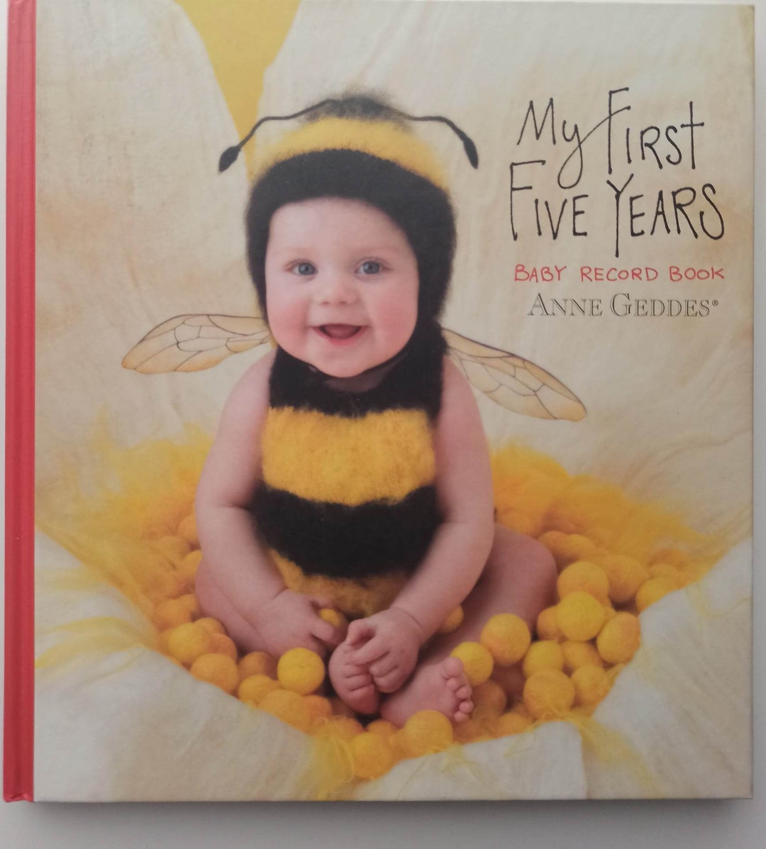 My First Five Yrs baby Record Book by Anne Geddes Brand New and Sealed