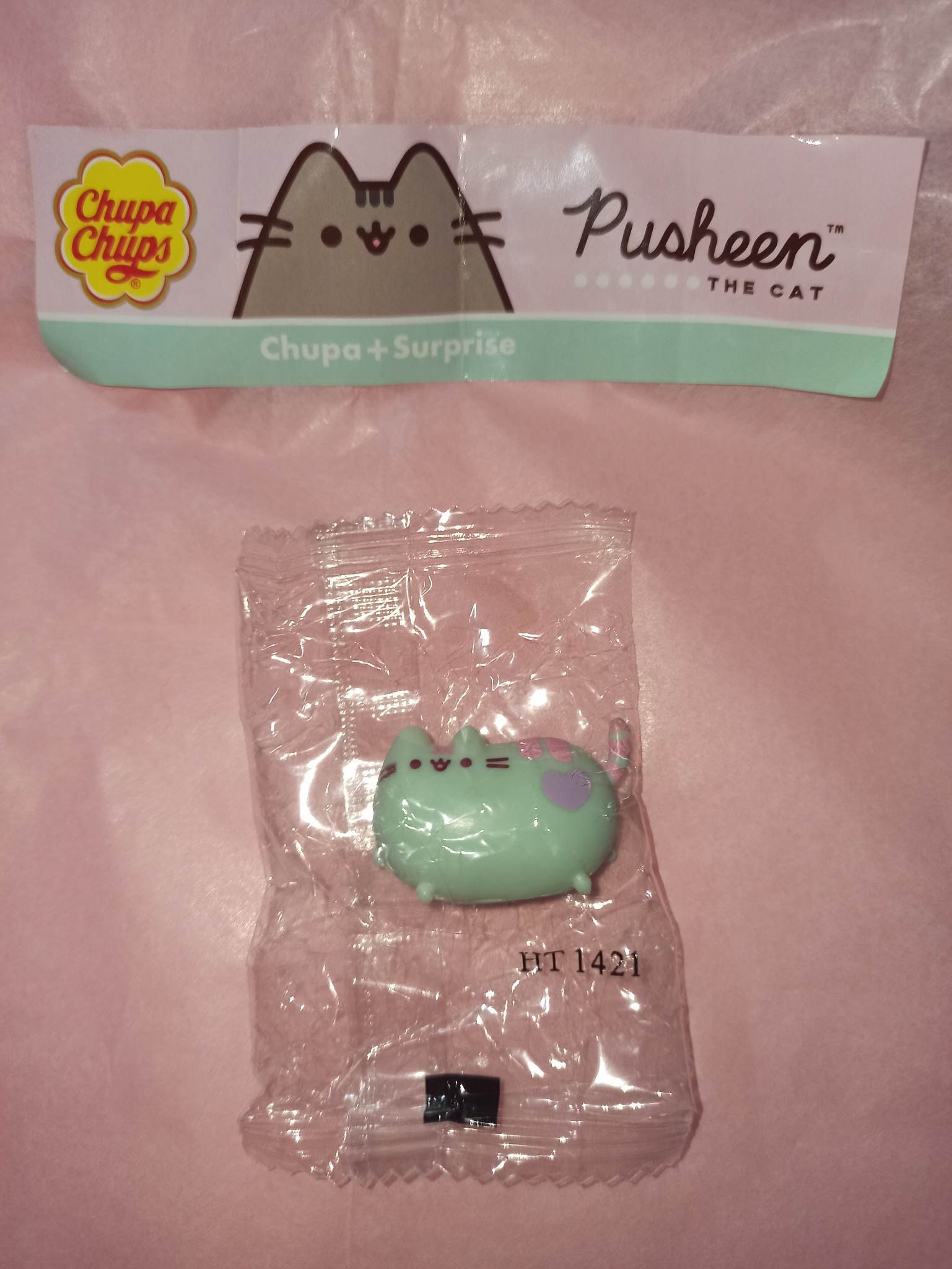 Chupa Chups Pusheen SURPRISE Pusheen the Cat Figurine rare 1x