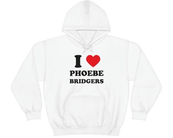 I Love Phoebe Bridgers Unisex Heavy Blend Hooded Sweatshirt