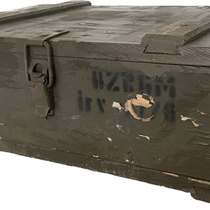 UPCYCLING box military box army box wooden box 50 cm