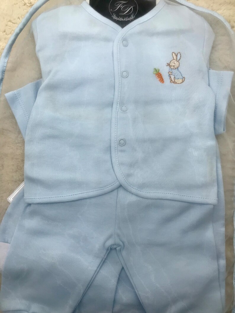 Peter Rabbit Inspired Baby Boy Outfit Set / Baby Boy Gift Set Etsy UK