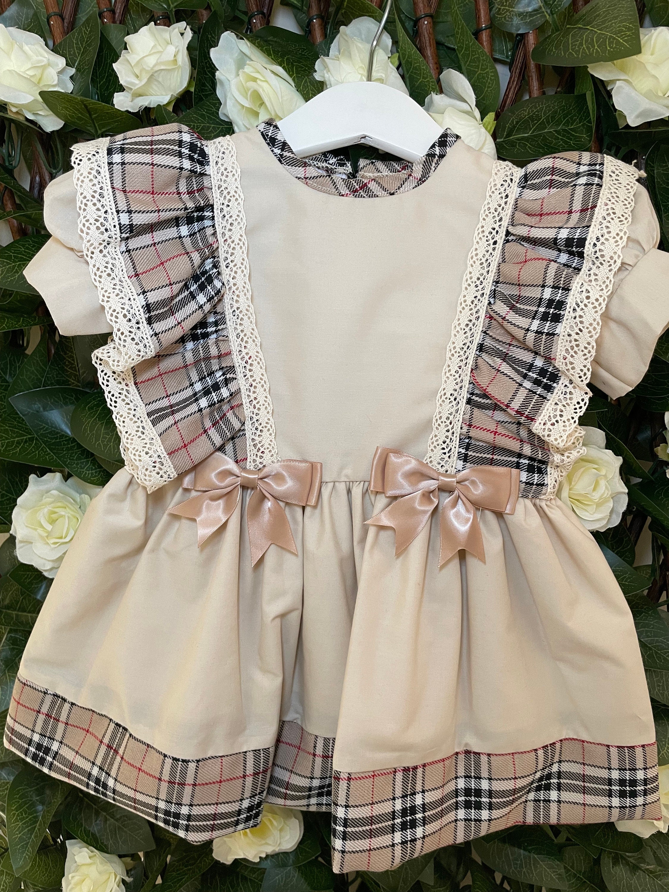 Tartan Toddler Dress UK
