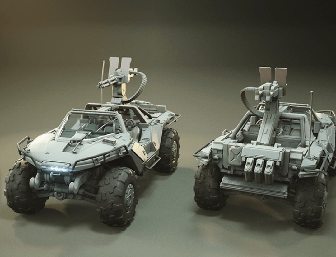 Halo Warthog 3D Digital Printing STL File for 3D Printers - Etsy Australia