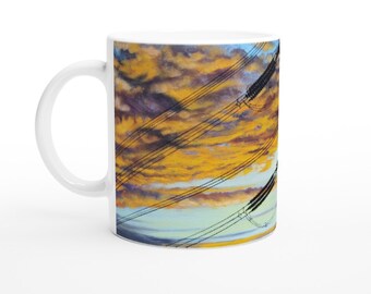 White 11oz Ceramic Mug