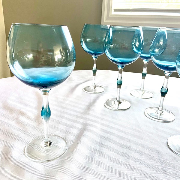 Vintage Wine Glasses Etsy