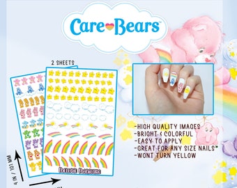 Care Bears Nail Stickers # 407