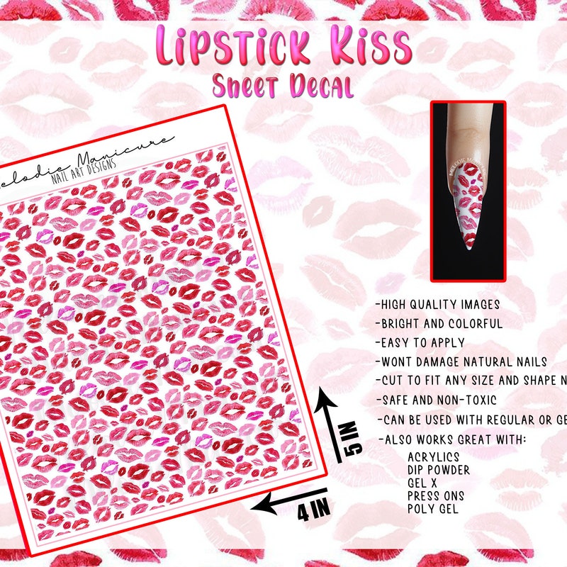 Full Nail Decal - Etsy