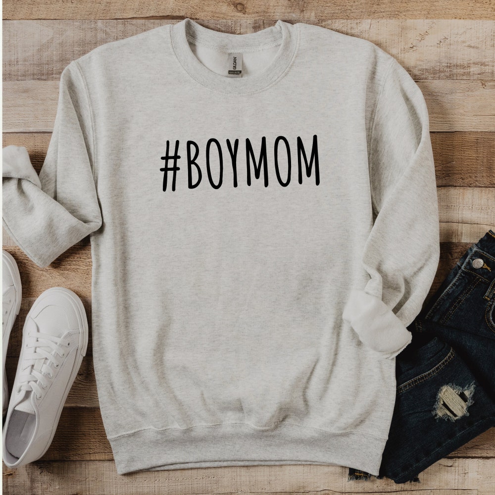 Boy Mom Sweatshirt, Boy Mom Hoodie, Boy Mom Sweater, Boy Mom T-Shirt, Boy Mom Shirt, Boy Mom Tee New Hoodie