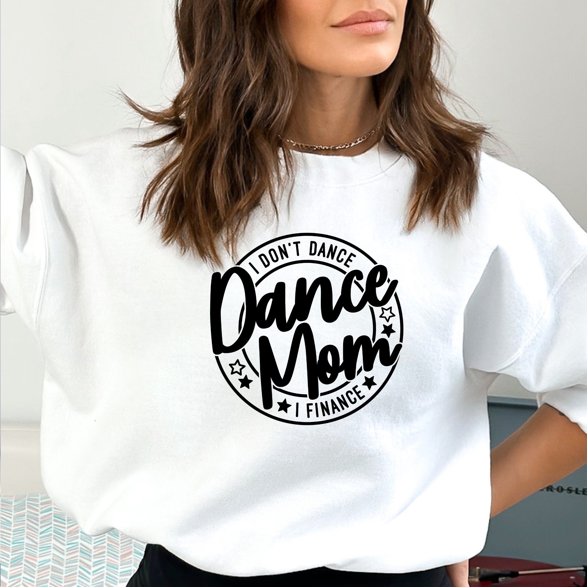 Dance shop mom sweater