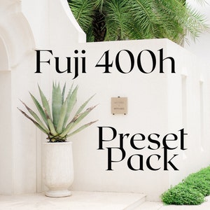 The Perfect Fuji 400H Preset // Lightroom Wedding Presets // Elegant Vintage Film Presets