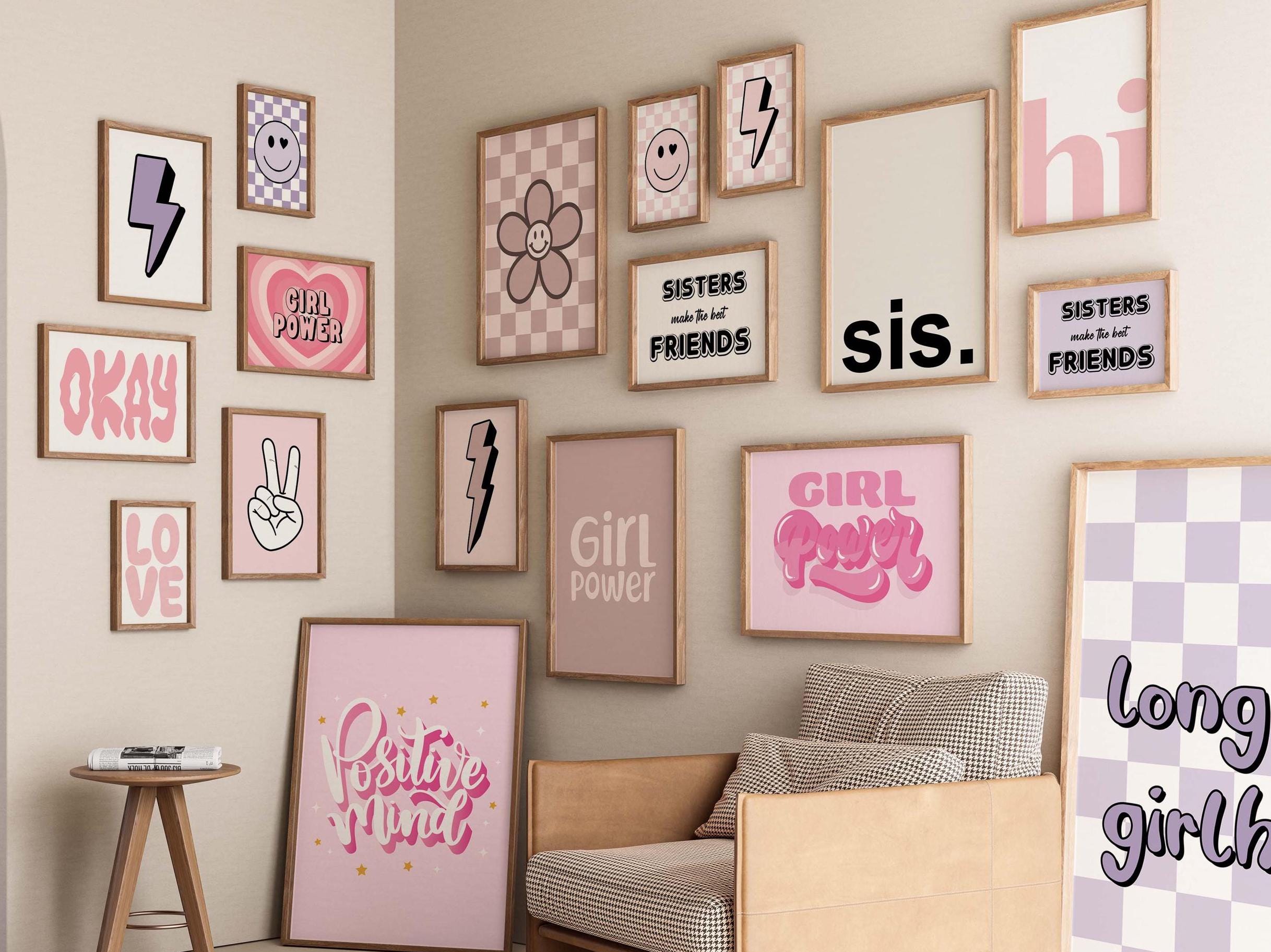 Pack of 200 Kids Room Prints: Playroom, Nursery, Playarea Decor ...