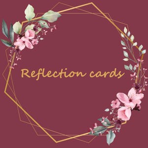 Reflection Cards | Self-Discovery & Clarity Questions | Printable Journal Prompts | Digital Download