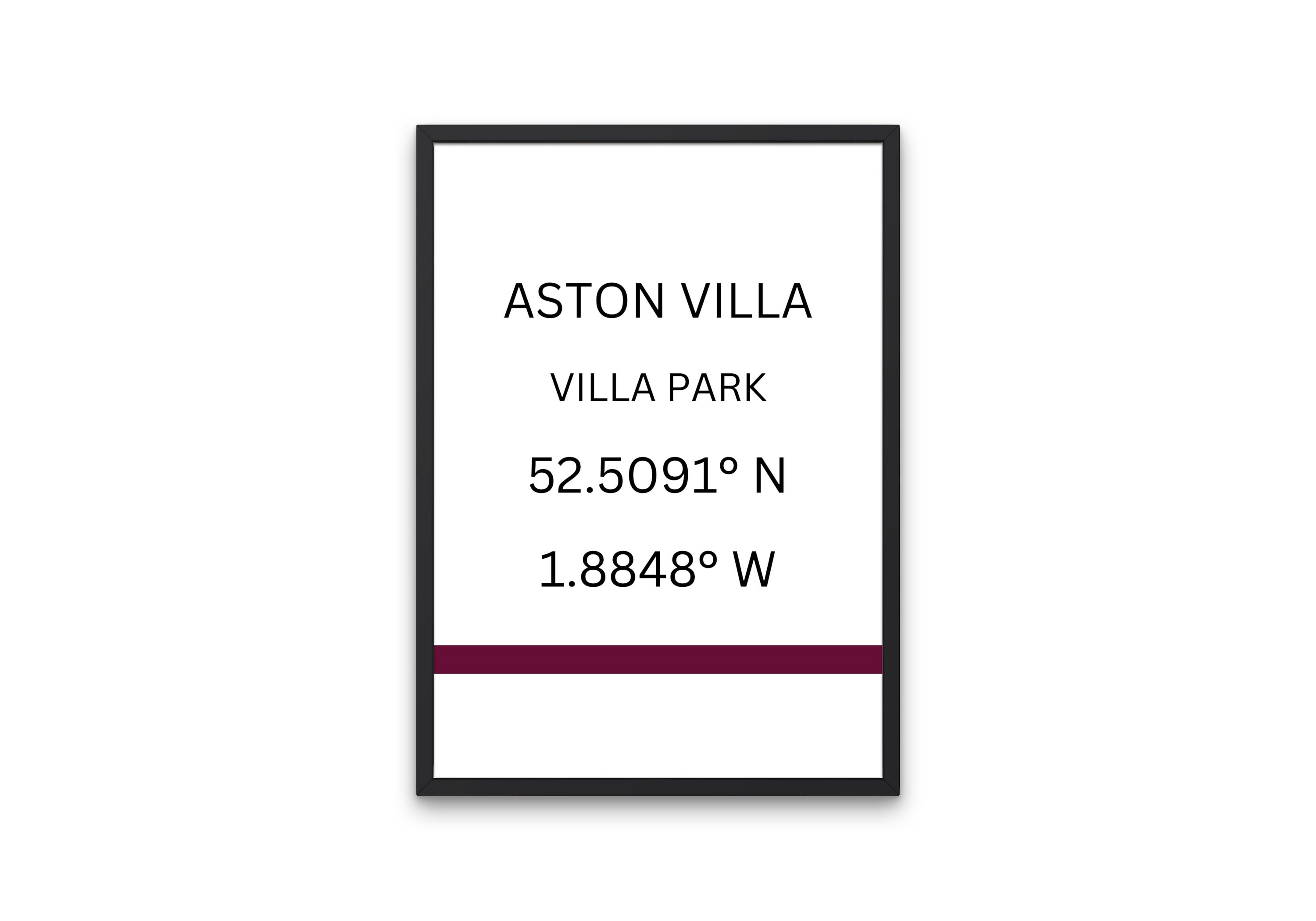 Printable Villa Park Poster Aston Villa Stadium Print Aston - Etsy 