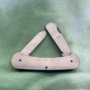 Wood Pocket Knife