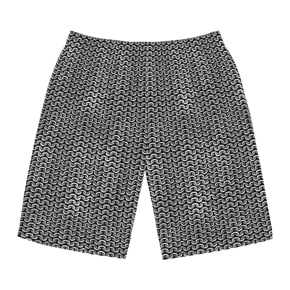 Men's Board Shorts (AOP) Chainmail Print Pattern - Etsy