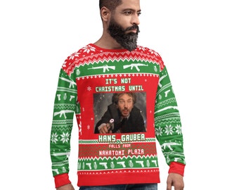 Hans Gruber Christmas Sweatshirt