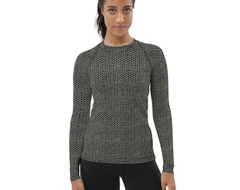 Chain Mail Women's Rash Guard