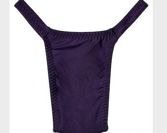 PURPLE Transgender TUCKING Gaff - Trans Tuck and Go - High Waist Tucking Gaff- Trans Girls Tucking Thong - Trans HighWaist Lingerie Gaffs