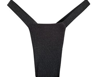Tucking Tuck GiGi Black Transgender Tucking Gaff - Trans Tuck & Go - GiGi Tucking Gaff - Trans Girls Tucking Thong - TS Gaff Panty Underwear