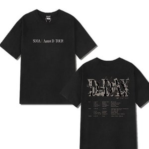 Suga Agust D TOUR D-DAY Shirt