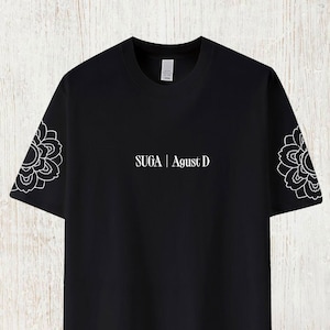 Suga Agust D-T-Shirt Schwarz