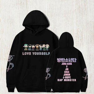 Hoodie bts love yourself tour discount