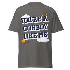 Cowboy Like Me Shirt, Toy Story TS Inspired Tee, Western Disney Apparel, Funny Cowboy Graphic Shirt, Retro Country Music Gift
