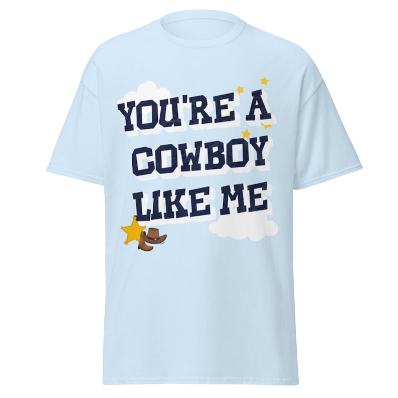Cowboy Like Me Shirt, Toy Story TS Inspired Tee, Western Disney Apparel, Funny Cowboy Graphic Shirt, Retro Country Music Gift