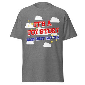 It's A Toy Story Shirt, Western Cowboy Style Graphic Tee, Trendy Country Aesthetic Shirt, Cute Western Phrase Shirt, Gift for Disney Lovers