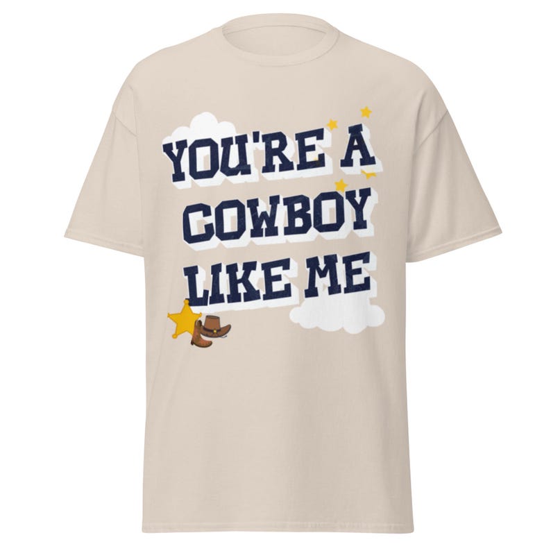 Cowboy Like Me Shirt, Toy Story TS Inspired Tee, Western Disney Apparel, Funny Cowboy Graphic Shirt, Retro Country Music Gift