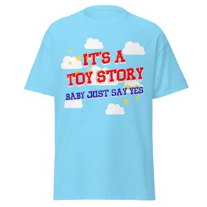 It's A Toy Story Shirt, Western Cowboy Style Graphic Tee, Trendy Country Aesthetic Shirt, Cute Western Phrase Shirt, Gift for Disney Lovers