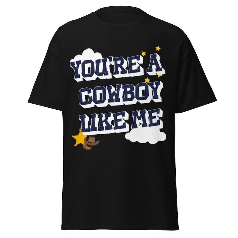 Cowboy Like Me Shirt, Toy Story TS Inspired Tee, Western Disney Apparel, Funny Cowboy Graphic Shirt, Retro Country Music Gift