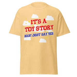 It's A Toy Story Shirt, Western Cowboy Style Graphic Tee, Trendy Country Aesthetic Shirt, Cute Western Phrase Shirt, Gift for Disney Lovers
