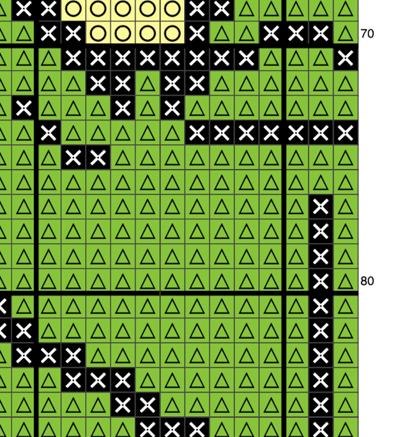 Grinch Cross Stitch Pattern Holiday Cross Stitch Chart Etsy