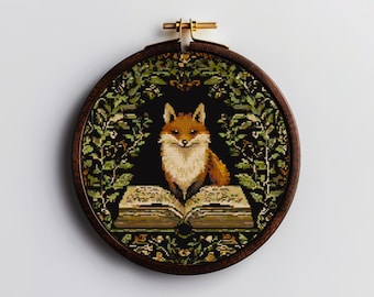 Tale Of A Fox Cross Stitch Pattern PDF