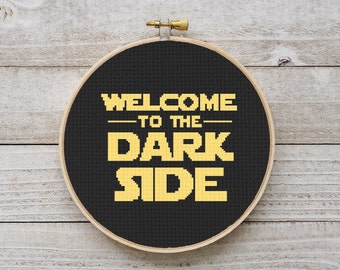 スター・ウォーズのクロスステッチパターン、ダークサイド、ダース・ベイダー