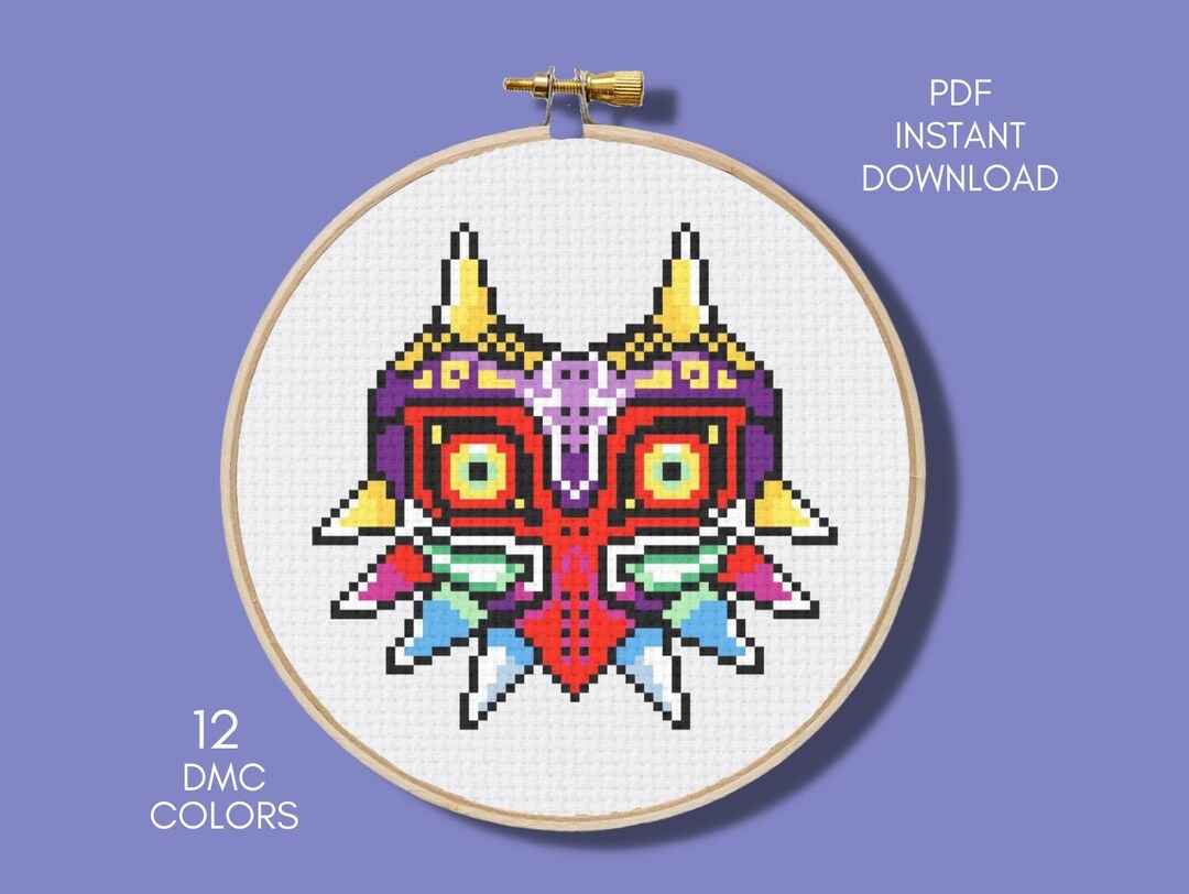 Legend of Zelda Cross Stitch Pattern Video Game Cross Stitch Etsy