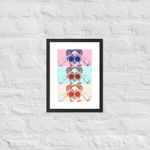 Framed Vintage Wall Art