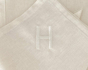 Natural linen napkin set. Cocktail washable cloth. Wholesale napkin. Holiday dinner napkins