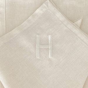 Natural linen napkin set. Cocktail washable cloth. Wholesale napkin. Holiday dinner napkins