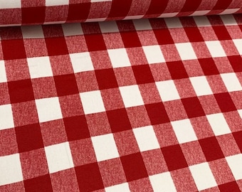 Easy to Clean Plaid Tablecloth in Various Sizes & Colors, Xmas Gift, Holiday Table Cover, Rectangle, Round, Square, Oval Shapes, Runner