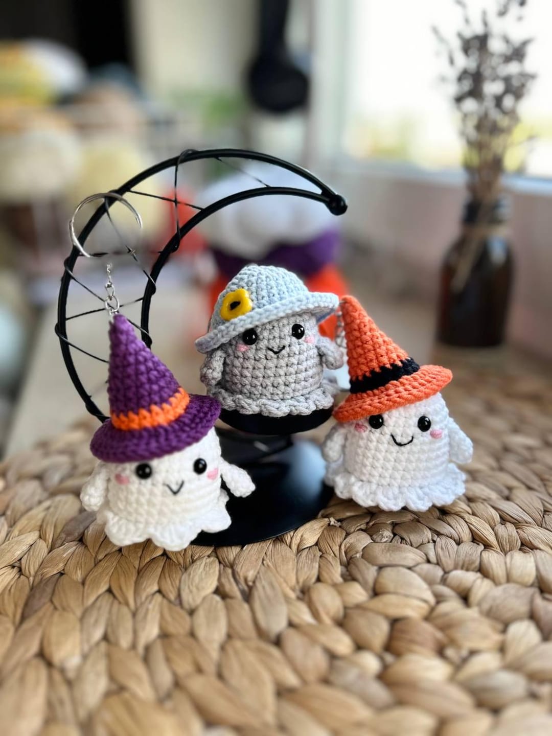 Crochet Halloween Ghost Pattern: Amigurumi Mini Ghost (PDF Download) - Etsy