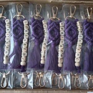 Macrame Name Keyring, Handcrafted Macrame Gifts for Coworkers, Macrame Keychain with wooden name, Gifts for friends, tassel keychain, gifts for her, gifts for him, Bridesmaid Gifts, Maid of Honor Gift, Matron of honor gifts, birthday party favors, personalized name keychain, macrame keychain, name keychain, custom keyring, boho keychain, bridesmaid gift, gift for her, handmade gift, custom name gift, tassel keychain, baby shower gift, teacher gift, gift for friend, mother day gifts, gift for mom
