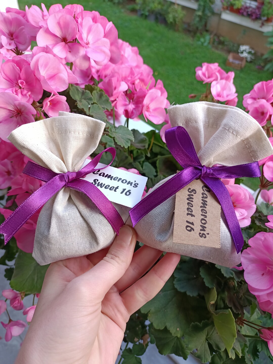 Personalized Lavender Sachets Sachet Bagslavender Bags Baby Etsy
