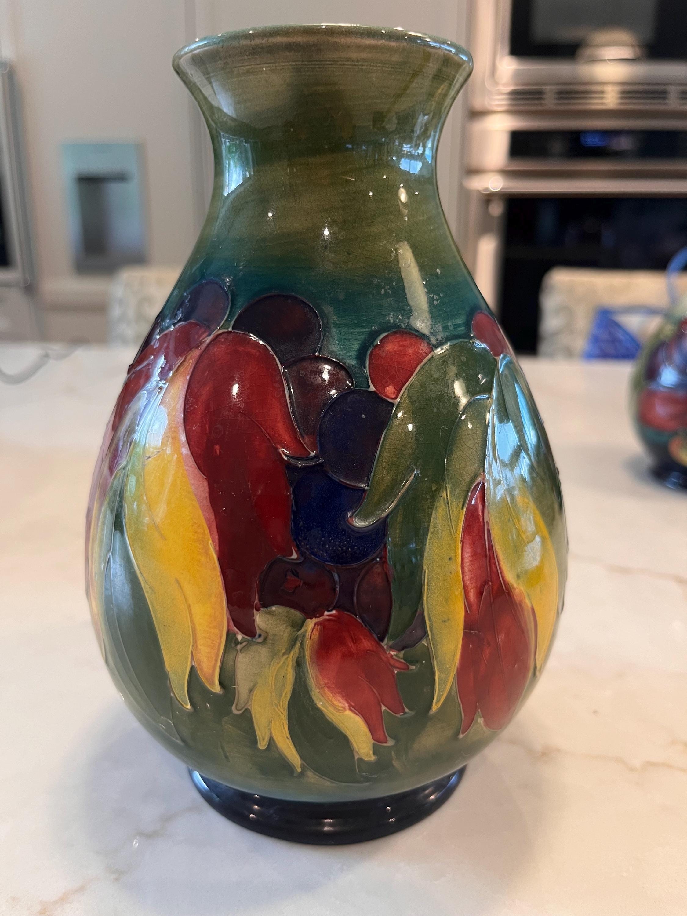 ムーアクラフト 花瓶 MOORCROFT PLUM ムーアクラフト MOORCROFTの花瓶 ムーアクラフト 花瓶 MOORCROFT PLUM