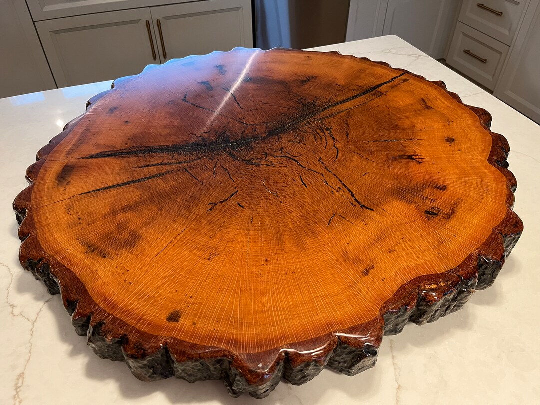 Live Edge Table Top Toronto History & Wood Art. Etsy
