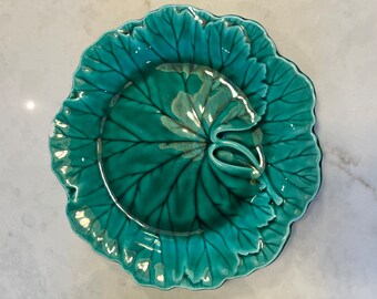 Wedgwood Majolica Cabbage Leaf Plate